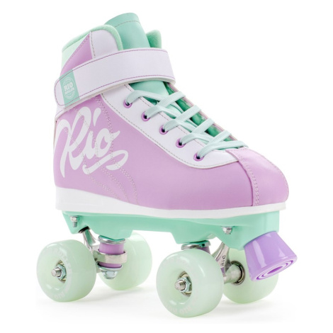 Rio Roller Milkshake Children's Quad Skates - Mint Berry - UK:5J EU:38 US:M6L7