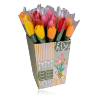 Accentra - Mýdlová růže na stonku  Mýdlový tulipán na stonku 1x4g Barva: Žlutá