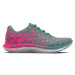 Pánská běžecká obuv UNDER ARMOUR UA FLOW Velociti Wind 2 DL retro teal electro pink black