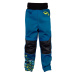 WAMU Dětské softshellové kalhoty, BAGR, modrá