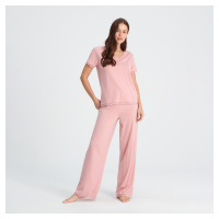 Sinsay - Dvoudílná pyžamová souprava - Růžová
