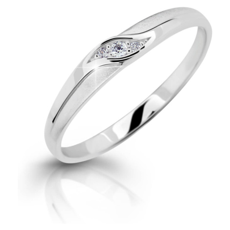 Cutie Diamonds Elegantní prsten z bílého zlata s brilianty DZ6815-2844-00-X-2 Cutie Jewellery