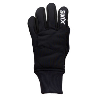 Swix POLLUX JRN Dětské rukavice na běžecké lyžovaní, černá, velikost