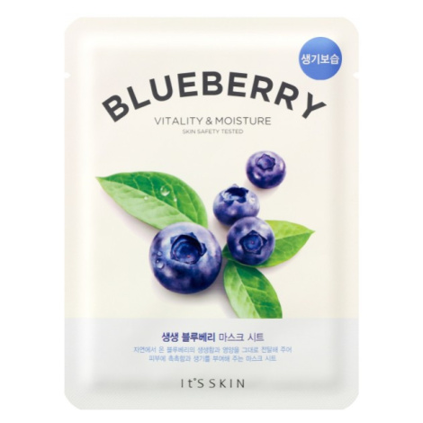 IT´S SKIN ITS SKIN - THE FRESH MASK SHEET - BLUEBERRY - Korejská pleťová maska  20 g