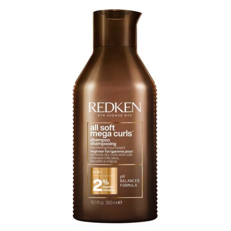 Redken All Soft Mega Curls Shampoo Šampon Na Vlasy 300 ml