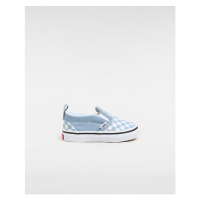 VANS Toddler Classic Slip-on V Checkerboard Shoes Toddler White, Size