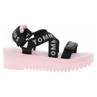 Tommy Hilfiger Dámské sandály EN0EN02119 TH2 Misty Pink Růžová