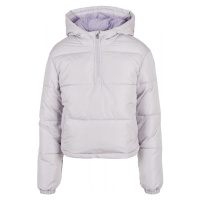 Ladies Puffer Pull Over Jacket - softlilac