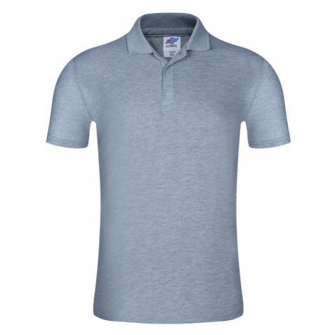 Jednobarevné tričko unisex polo s límečkem