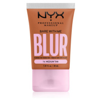 NYX Professional Makeup Bare With Me Blur Tint hydratační make-up odstín 14 Medium Tan 30 ml