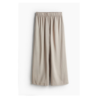 H & M - Krátké natahovací kalhoty - hnědá