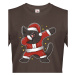 Pánské tričko Vánoční kočka - skvělé vánoční tričko