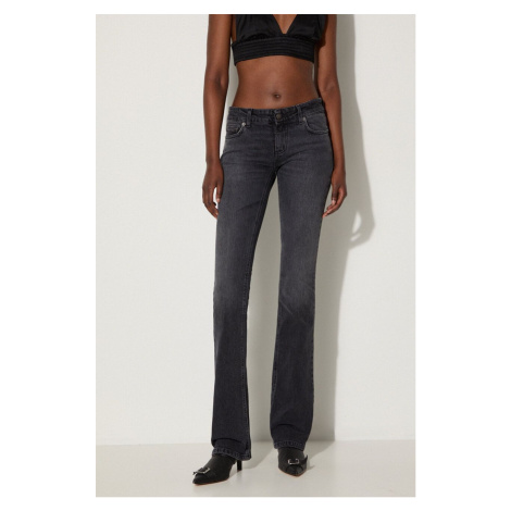 Džíny Fiorucci Faded Black Low Rise Bootcut Jeans dámské, high waist, W01FPDJE083DN02DN05