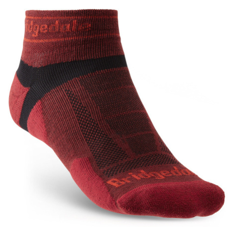 Pánské ponožky Bridgedale Trail Run UL T2 MS Low red