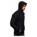 Černo-modrá pánská přechodová softshellová bunda Bolf HH017