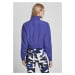 Dámská bunda // Urban classics Ladies Cropped Crinkle Nylon Pull Over Jacket bluepurple