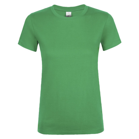SOĽS Regent Women Dámské triko SL01825 Zelená SOL'S
