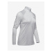 Světle šedé sportovní tričko Under Armour Tech 1/2 Zip - Twist