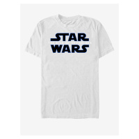 Bílé unisex tričko Star Wars Episode 9 Logo