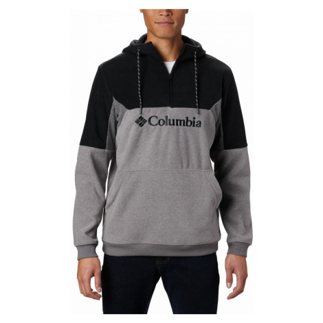 Mikina Columbia Lodge™ II Fleece M - šedá/černá