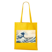 Plátěná taška Velká vlna u pobřeží Kanagawy - praktický a stylový dárek