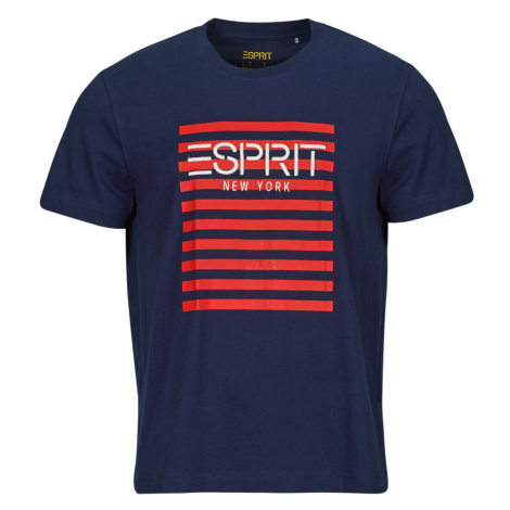 Esprit OCS LOGO STRIPE Tmavě modrá