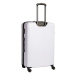 Guess cestovní kufr TWE68939830 WHITE Bílá