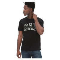 GAP BASIC ARCH Pánské tričko, černá, velikost