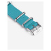 Modrý dámský textilní pásek k hodinkám VUCH Blue Silver