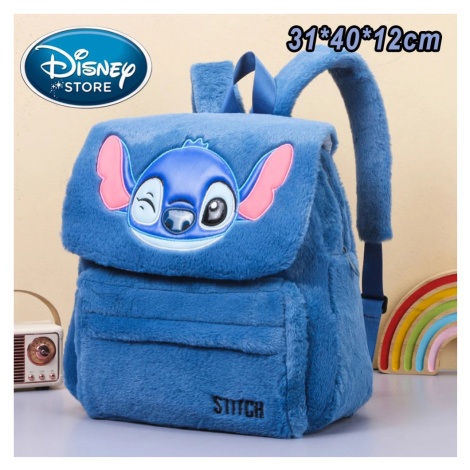 Plyšový batoh Stitch Disney – školní batůžek pro děti