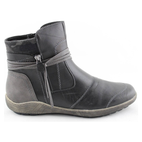 Reflexan 31700-02 Dámské kotníkové boty černé