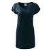 ESHOP - Tričko/šaty dámské Love 123 - XS-XXL - námořní modrá