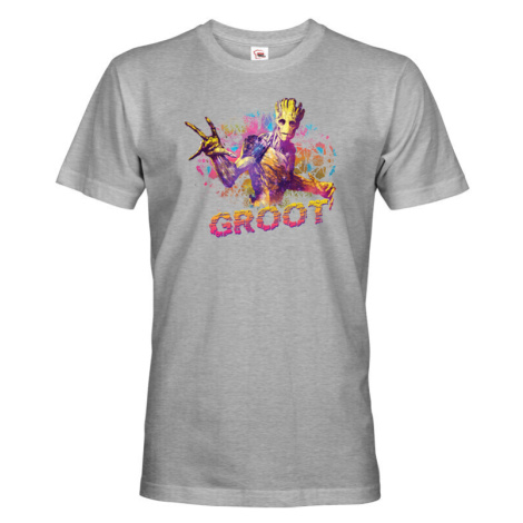Pánské tričko s potiskem Groot - ideální dárek pro fanoušky Marvel BezvaTriko