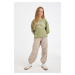 DEFACTO Girl's Parachute Cotton Trousers