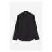 H & M - Košile COOLMAX® Regular Fit - černá