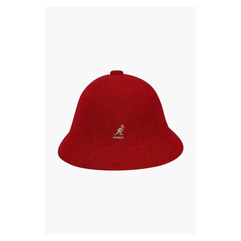 Klobouk Kangol Bermuda Casual červená barva, 0397BC.SCARLET-SCARLET