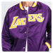 Mitchell & Ness NBA Lightweight Satin Jacket LA Lakers fialová / žlutá