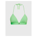 Světle zelený dámský vrchní díl plavek Tommy Hilfiger Underwear