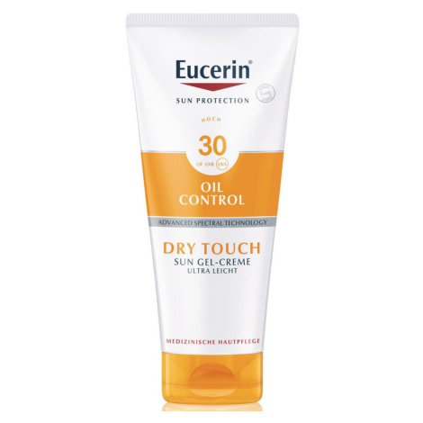 Eucerin Sun Dry Touch Oil Control Krémový gel na opalování SPF 30 200 ml