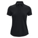 Under Armour ZINGER Dámské golfové polo triko, černá, velikost