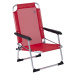 Židle Bo-Camp Copa Rio Beach Barva: červená