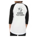 Tričko Horsefeathers Varsity Raglan LS white