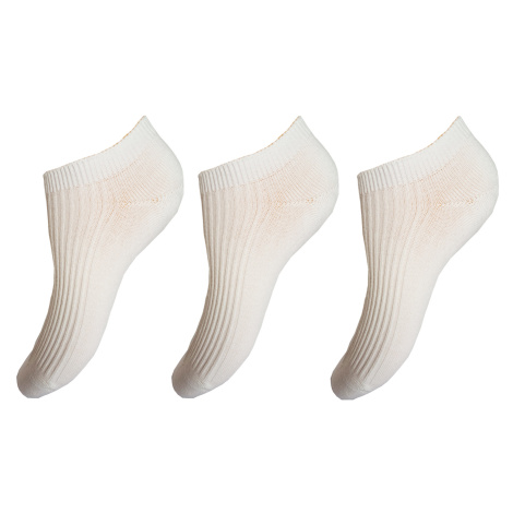 Dámské kotníkové ponožky - Aura.Via ND9586, bílá Barva: Bílá