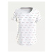 Dámské triko s potiskem UW0UW02846 - OLG - Bíla - Tommy Hilfiger