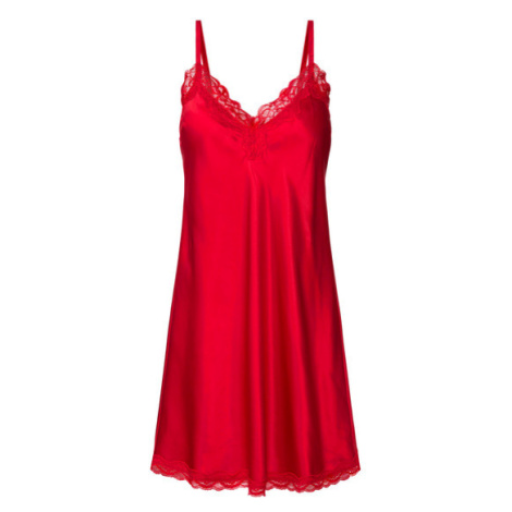 esmara® Dámská saténová noční košilka (červená)
