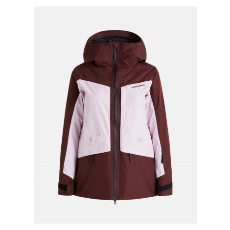 Lyžařská bunda peak performance w gravity 2l gore-tex jacket růžová