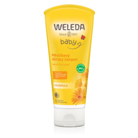 Weleda Baby and Child šampon a sprchový gel pro děti měsíček 200 ml