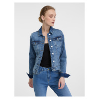Orsay Světle modrá dámská džínová bunda - Dámské