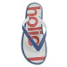 Pánské plážové pantofle Rider 82562-22146 blue-white-red
