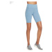 SVĚTLE MODRÉ BIKER SHORTS SKECHERS GO WALK HIGH WAISTED BIKE SHORT Světle modrá